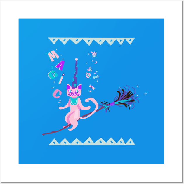 Magic cat Wall Art by dar0medvedev